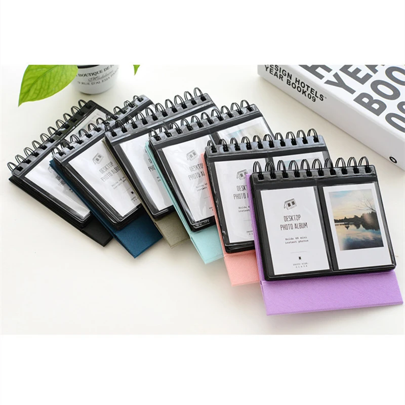 Настольный мини альбом с 68 картами в стационарном стиле трехдюймовый