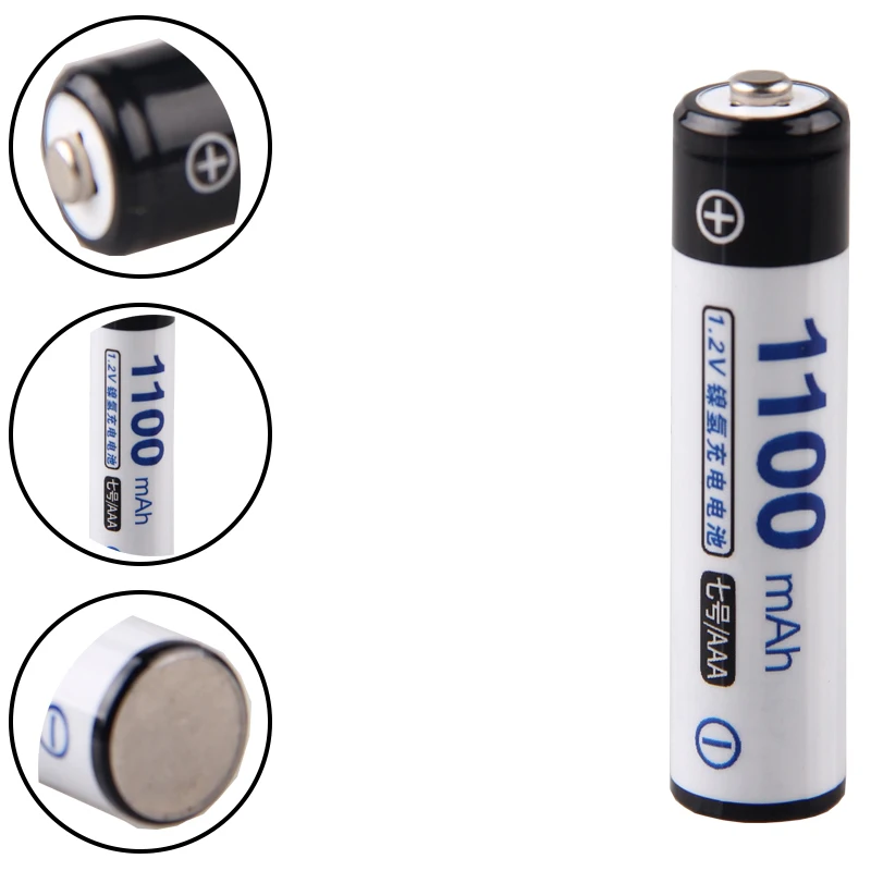 Самая низкая цена 30 шт AAA батарея 1 2 v батареи перезаряжаемые 1100 mAh nimh для