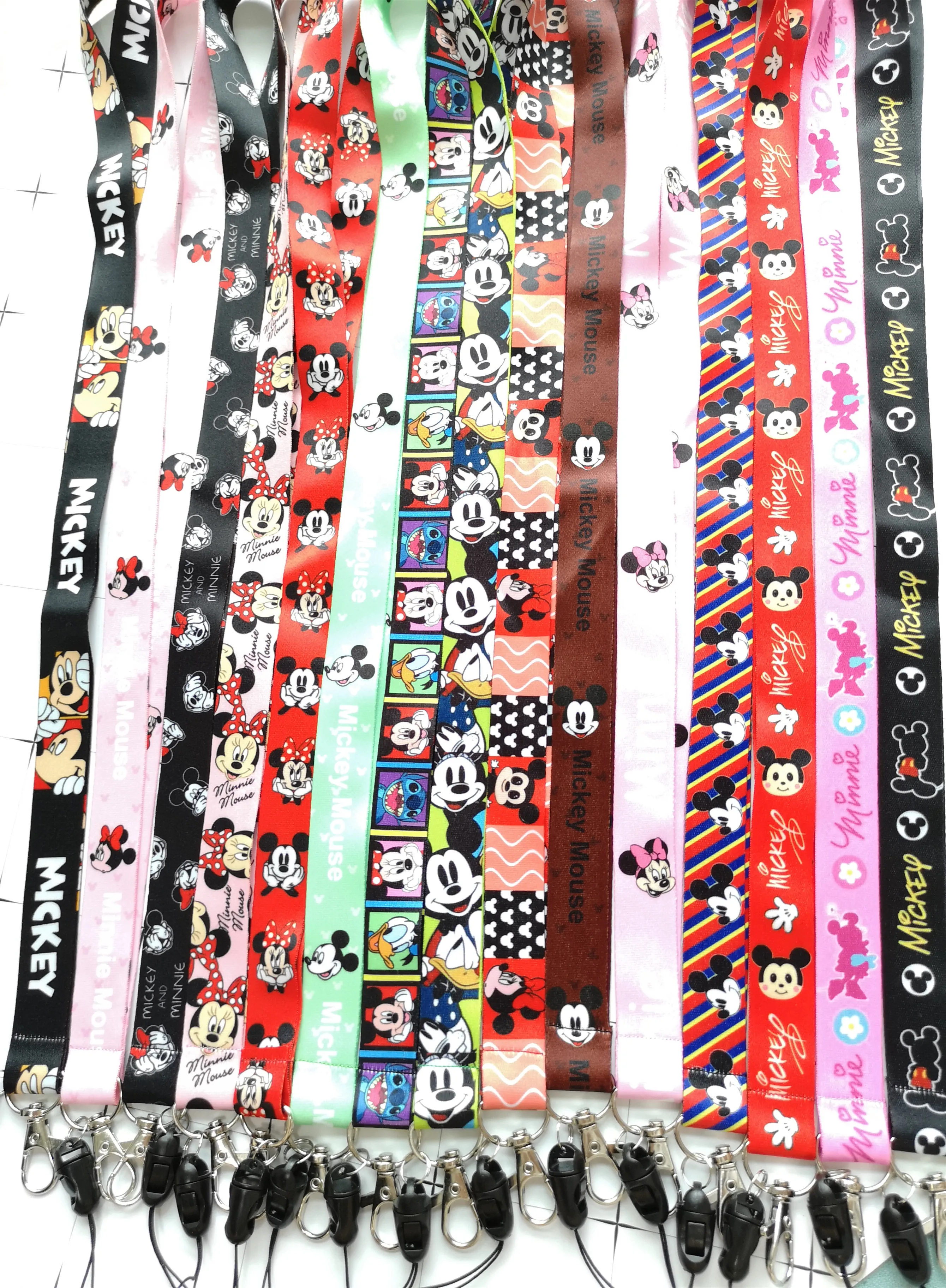 Новинка 1 шт. Микки и Минни цвет сделай сам мультяшный брелок значок ID карты