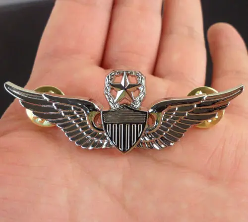 WW2 нам армейский мастер солнцезащитные очки авиаторы значок wings Pin insignia World