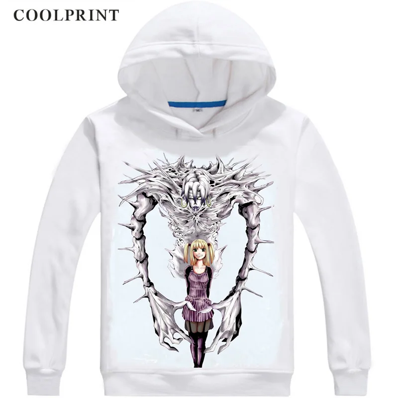 Толстовка Amane Misa Rem Remu Shinigami мужская с капюшоном Свитшот дезу Ното из Death Note уличная