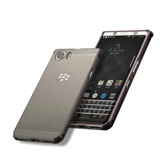 Для BlackBerry KEYone чехол для телефона металлический алюминиевый бампер+ PC акриловый 2 в 1 гибридный Чехол Двойной защитный чехол для KEYone