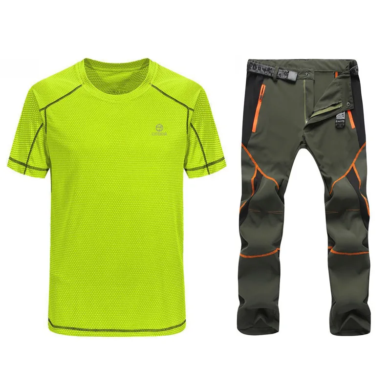 Мужская спортивная одежда быстросохнущая дышащая для бега фитнеса бадминтона