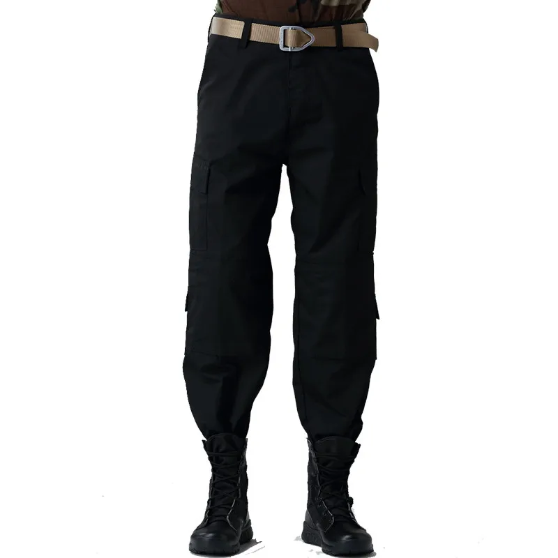 Мужские камуфляжные тактические брюки длинные брюки-карго с несколькими