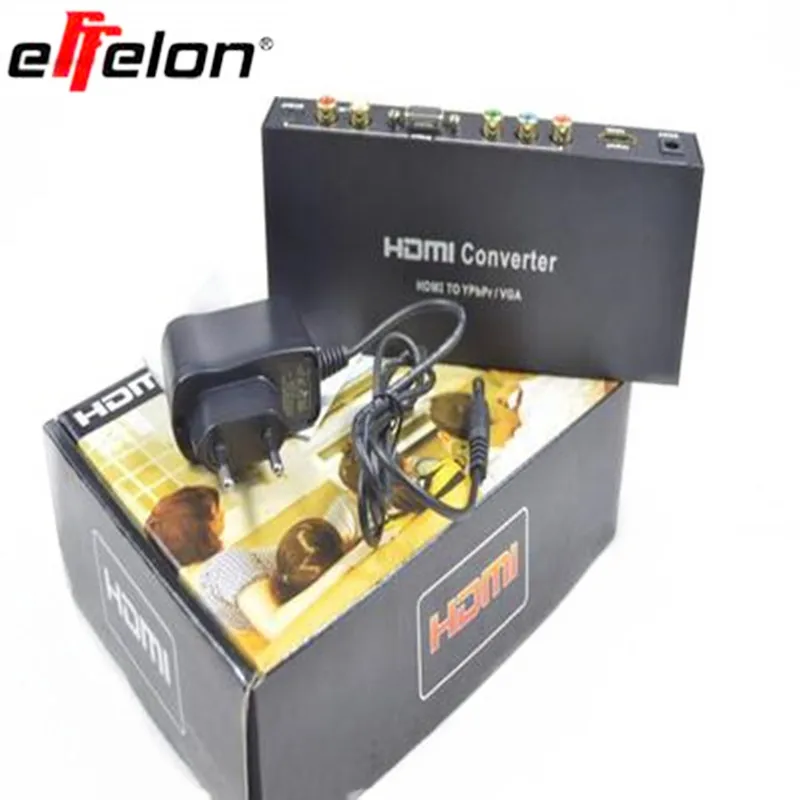 Effelon HDMI rgb компонентный YPbPr Аудио Видео адаптер VGA/SPDIF/rl конвертер Поддержка 5.1ch