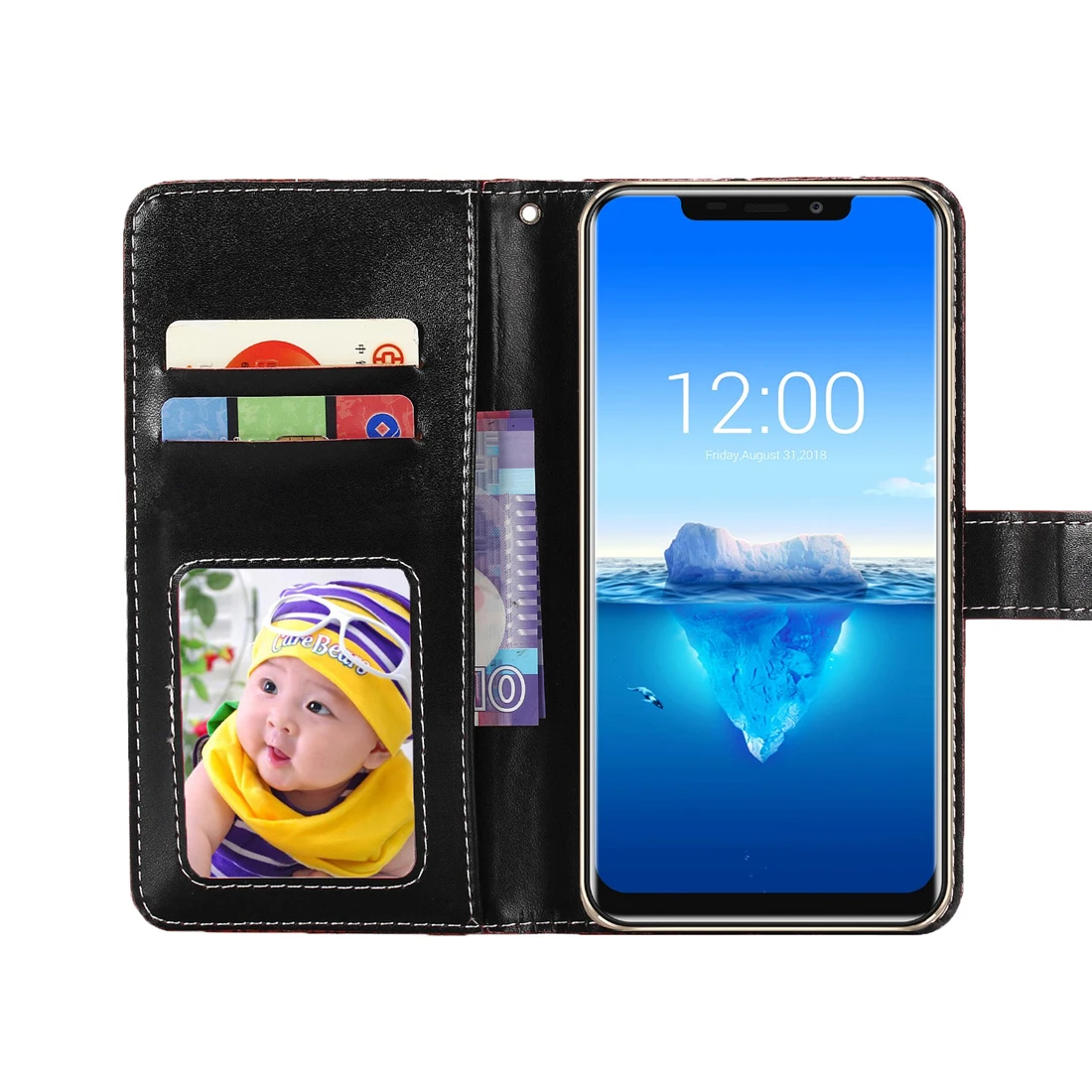 GUCOON модный крокодиловый кошелек для Oukitel C12 C13 C15 C17 C10 Pro чехол Роскошный чехол для телефона из искусственной кожи Сумка качественная сумочка