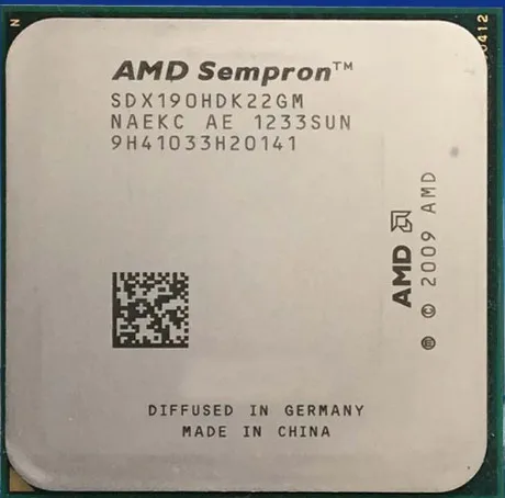 Процессор AMD Sempron X2 190x2 190 двухъядерный процессор для настольного компьютера