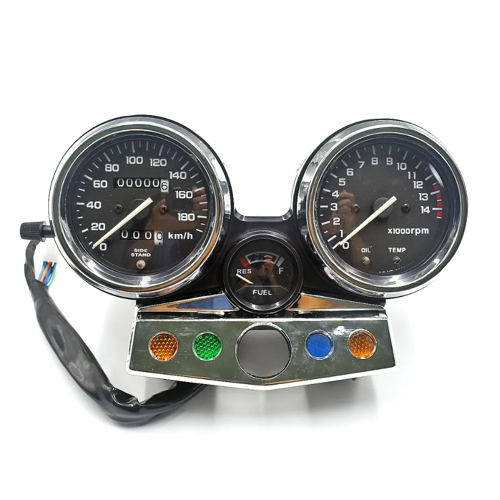 

Motorcycle Gauges Cluster Speedometer Tachometer Meter Odometer Instrument Assembly For Honda CB 400 SF MC31 CB400 1995-1998