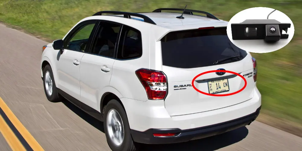 Для Subaru Forester SF SH SG SJ SK Автомобильная камера заднего вида/SONY CCD HD