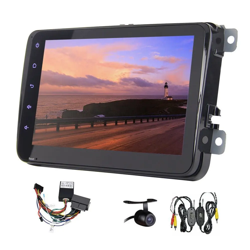 2 Din Автомобильный головный блок 8 дюймов android 1 WIFI GPS навигация AM/FM радио Bluetooth Handsfree
