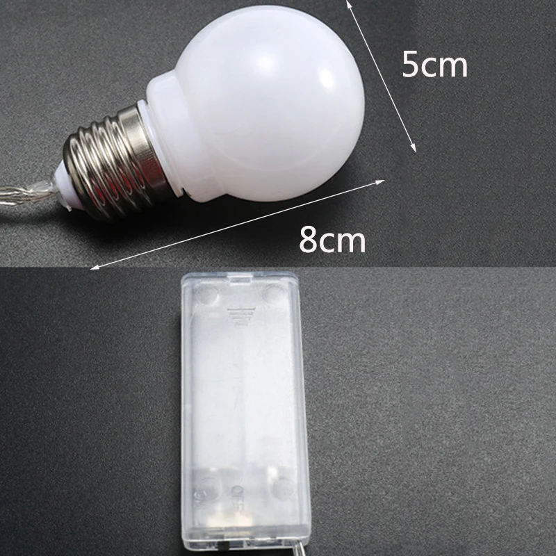 

Led String Lights Battery Operated Holiday Christmas Decorations Lamp Bulbs Shape Home Outdoor Garden Party Garland Luminaria