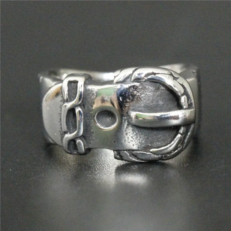 

Support Drop Ship Simple Design Ring 100% 316L Stainless Steel Jewelry Men Boys Cool Punk Style Ring