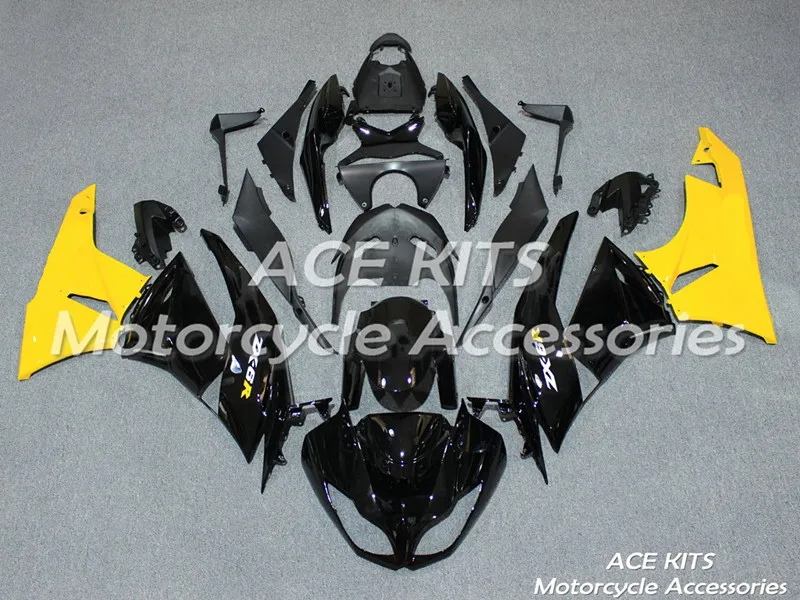 

Новый ABS мотоцикл обтекатель для kawasaki Ninja ZX6R 636 2009 2010 2011 2012 впрыска кузова всех видов цвета No.45