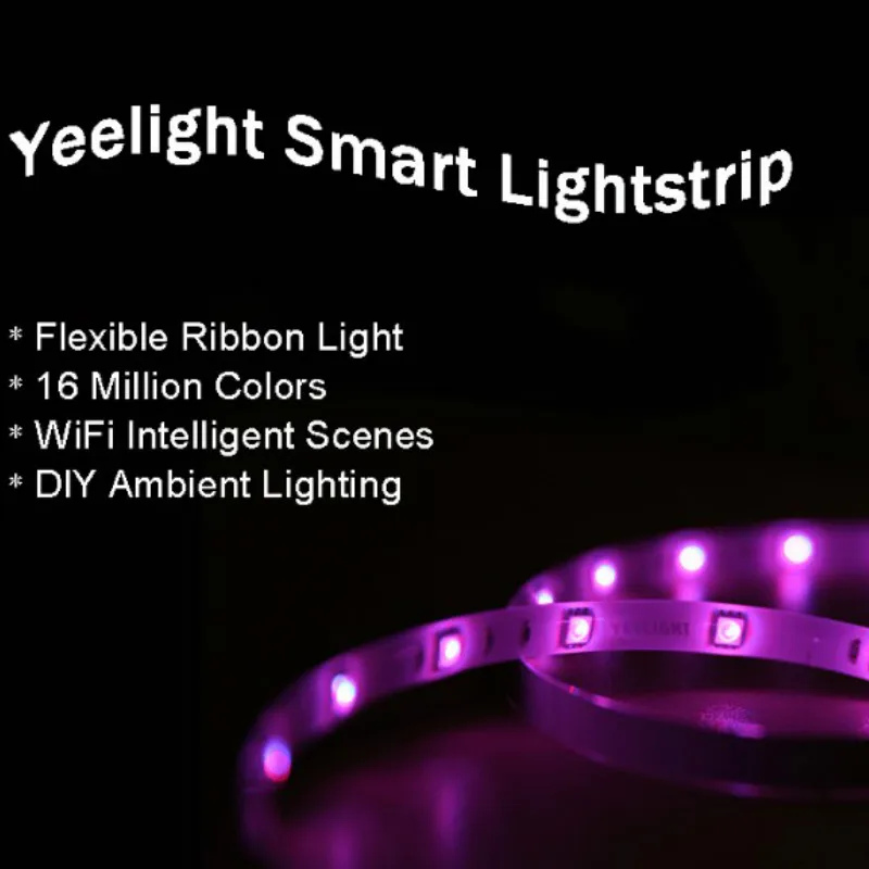 Умный светодиодный RGB светильник Xiaomi Yeelight лампа с дистанционным управлением