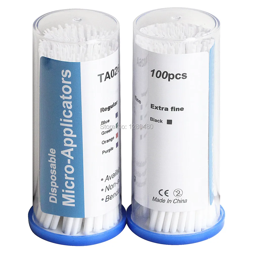 200 шт. одноразовые ватные палочки|white dental|dental sticksdental white |