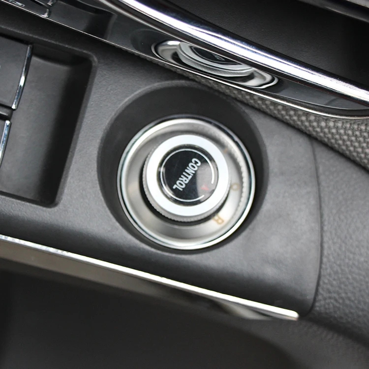 Автомобильная ручка зеркала заднего вида из нержавеющей стали декоративная