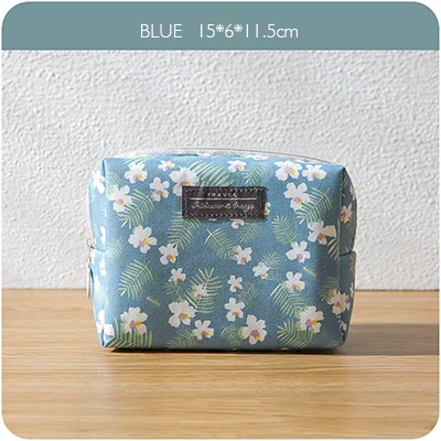 blue Organizadores Neceser косметическая коробка многофункциональная дорожная переносная холщовая косметическая коробка для хранения наружная Rangement Maquillage - Цвет: blue