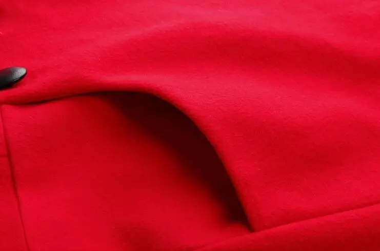 

The New Autumn 2020 Women's Fashion Woolen Cloth Jacket Korean Version of Woolen Overcoat With Thick Coat