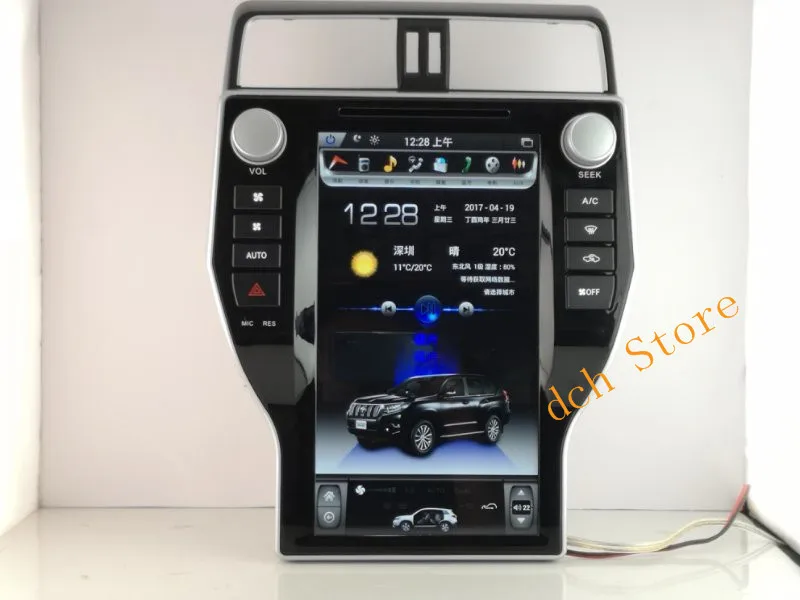14 дюймовый вертикальный tesla стиль Android 7 1 автомобильный dvd плеер GPS навигация для