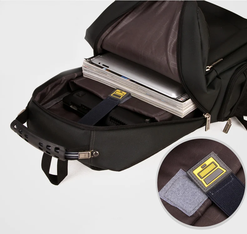 Reinforcing handle 15 15.6 Inch Shockproof Waterproof Nylon Laptop Notebook Backpack Bags Case for Business Men Women | Компьютеры и