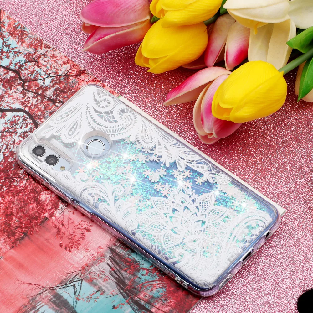 Чехол для huawei Honor 10 Lite, чехол для huawei Honor 10 Lite, чехол для huawei Honor 10 Lite, блестящий жидкий ТПУ мягкий чехол для телефона