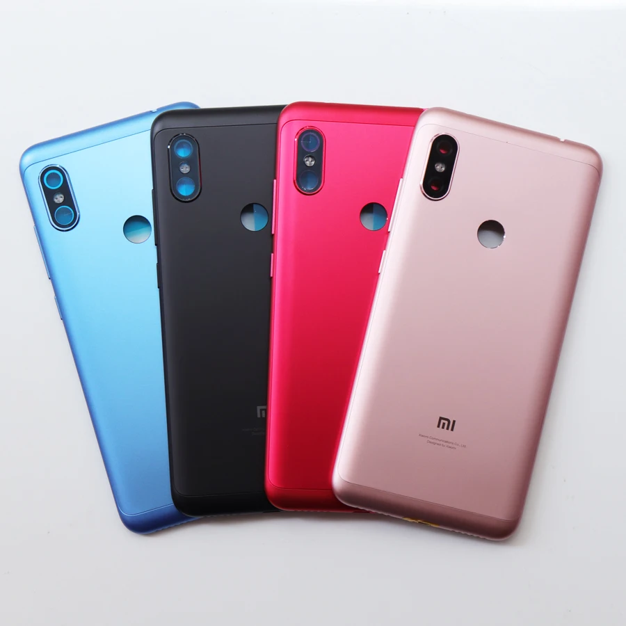 Оригинальный чехол для Xiaomi Redmi Note 6 Pro задняя металлическая крышка аккумулятора