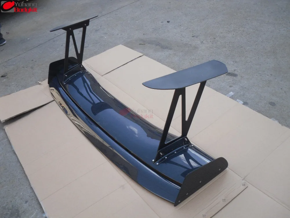 Задний спойлер для 2008 2012 Evolution EVO X Voltex Тип 5 1600 мм задний GT Wing из углеродного