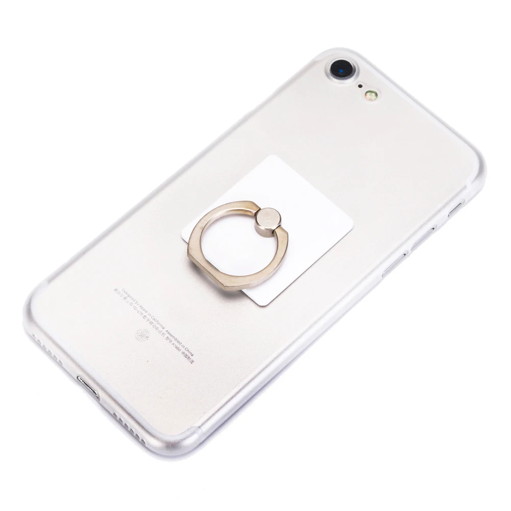 Зеленый Мятный розовый Сова деревянный держатель мобильного телефона кольцо