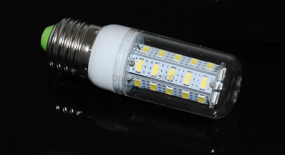 Светодиодные лампы E27 220 В кукурузы 5730 36 светодиодов 5730SMD максимум 11 Вт свеча