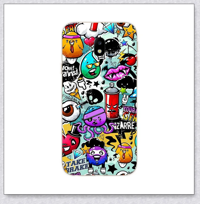 boom Силиконовая крышка для samsung Galaxy J7 J730F J5 J530 J3 J330 F чехол мягкий TPU чехол s для samsung J 3 5 7 F Coque - Цвет: boom