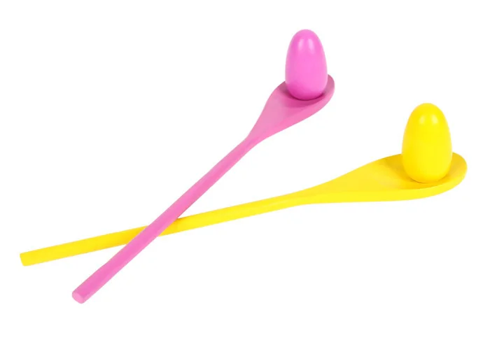 6 шт./лот игры с деревянными ложками тренировочные для балансировки спортивные