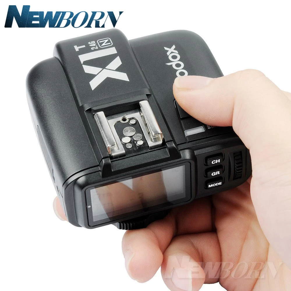 

GODOX Flash trigger X1N TTL 2.4 G Wireless X1T-N Transmitter + X1R-N Receiver For Nikon D800 D3X D3 D2X D2H D1H D1X D300 D200