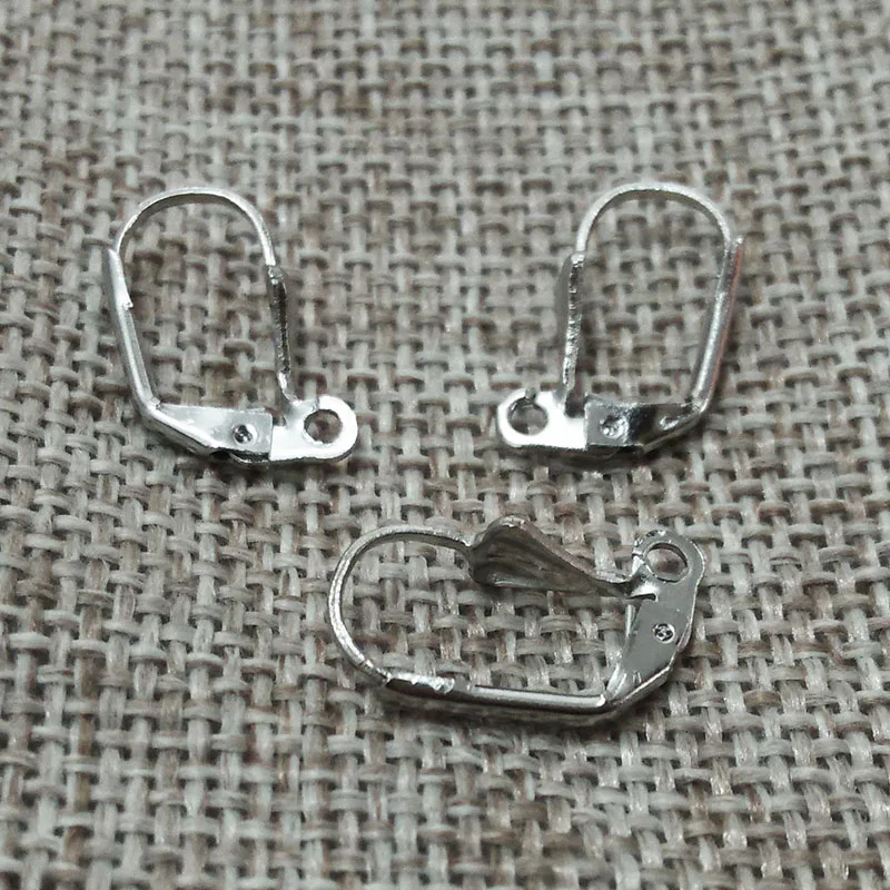 10 шт. фурнитура для сережек аксессуары ушей застежка крючок закрывающаяся петля