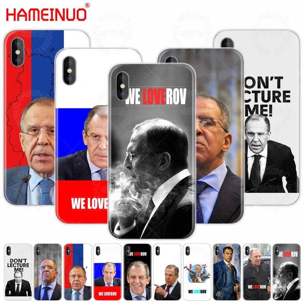 Хамайнуо Сергей В. Lavrov we love Rov Чехол для мобильного телефона iphone X 8 7 6 4 4s 5 5s SE 5c 6s