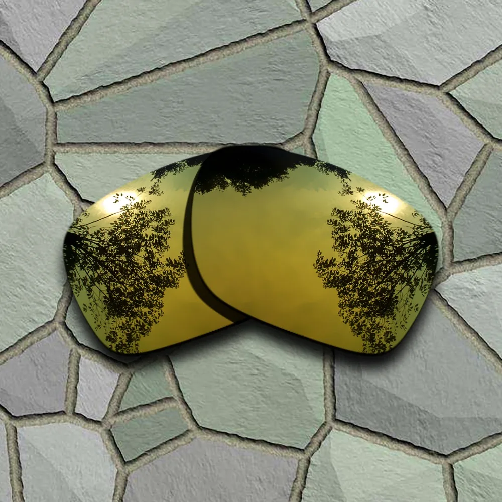 Jade Green&Yellow Golden Sunglasses Polarized Replacement Lenses for Oakley Holbrook-(TAC)