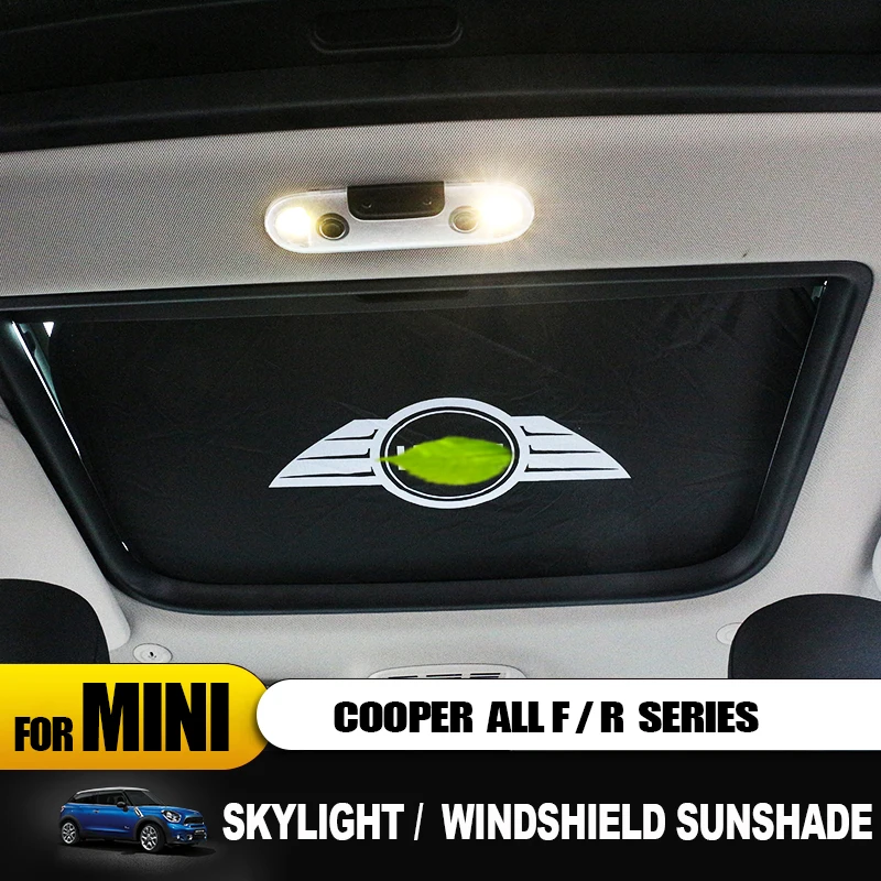 Для mini cooper все серии Авто-Стайлинг козырек от солнца Национальный флаг дизайн теплоизоляция Солнцезащитная шторка для автомобиля с роликовым механизмом F55 F56 F54 R50 R53 R55 и так далее