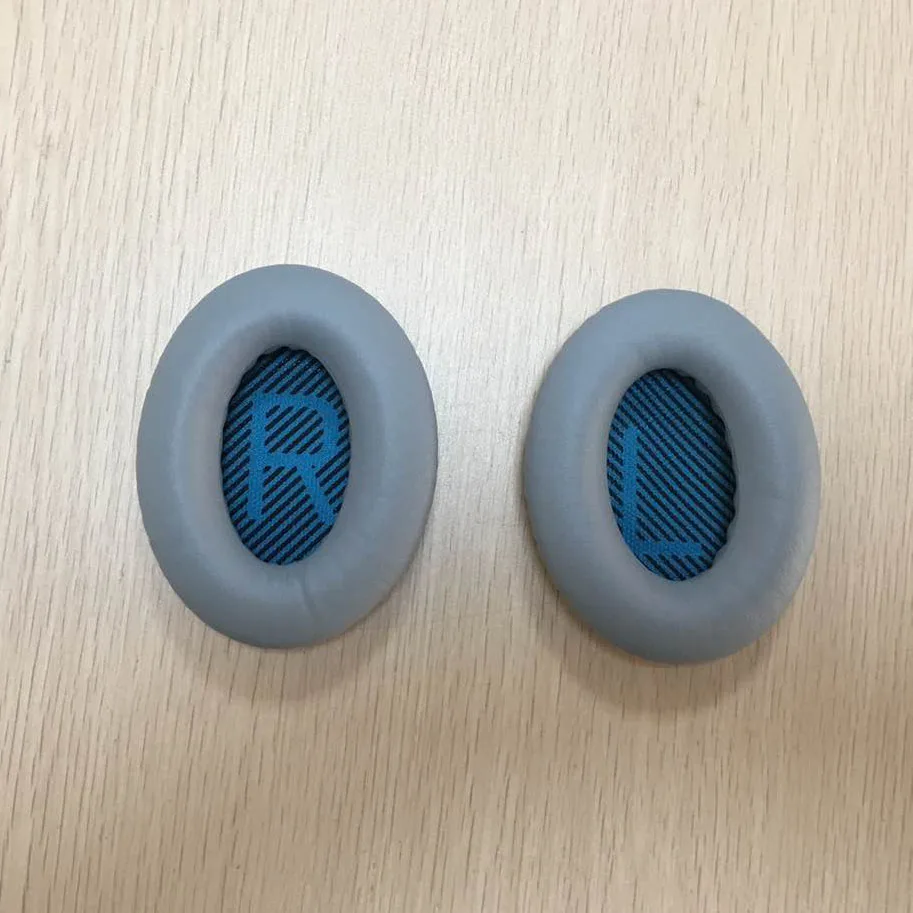 Light Grey 1 пара сменных амбушюр подушка для Bose quietkomento QC 2 15 25 35 QC2 QC15 QC25 QC35 SoundLink SoundTrue AE II AE2 - Цвет: Light Grey