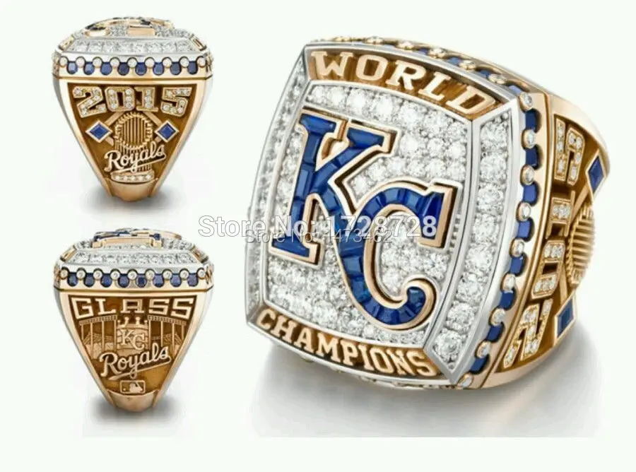 Бесплатная доставка комплект 1969 1985 2014 2015 Kansas City Royals чемпионат мира серии кольца 4