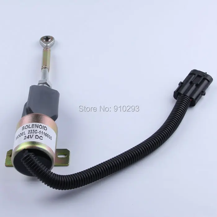 Части отключения соленоида 232C 1115030 12 В 24 в три провода|solenoid|solenoid 24v |