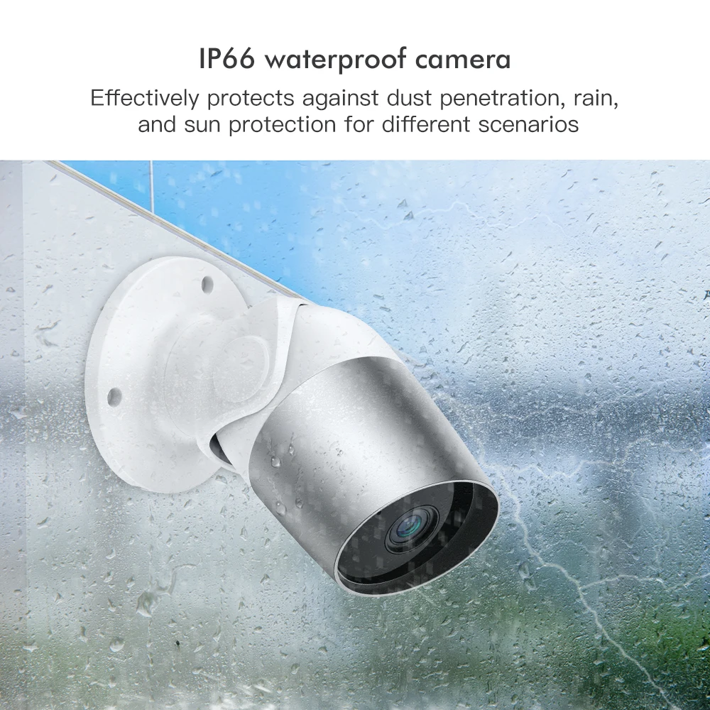 Наружная IP камера SDETER 1080P цилиндрическая Wi Fi для домашней системы
