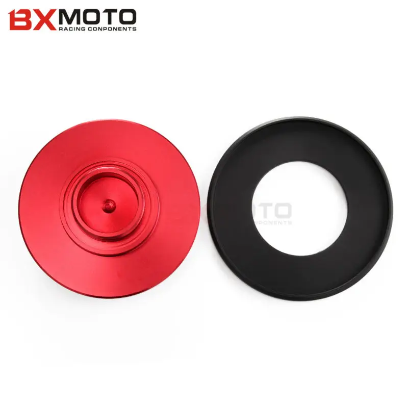 Мотоцикл аксессуары Красный алюминий спереди бачок Обложка для Yamaha YZF R25 R3 MT03 MT25