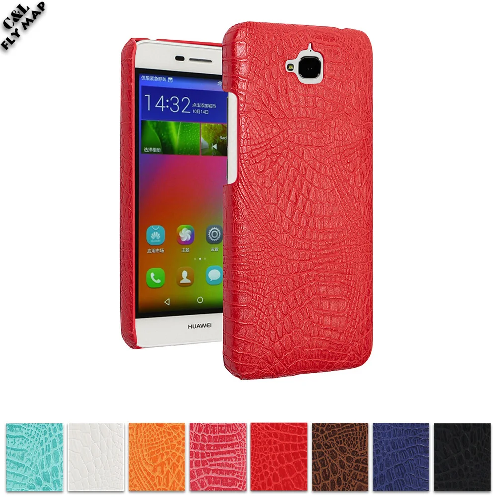Чехол из крокодиловой кожи для Huawei Honor 4C Pro C4 TIT L01 U02 жесткий защитный чехол ПК