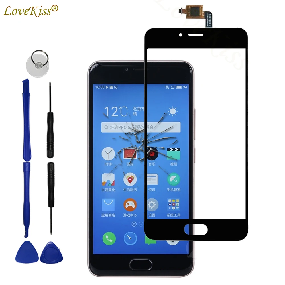 Передняя панель сенсорного экрана для Meizu M5 Mini M5S M5mini|touch screen sensor|touch digitizertouch digitizer