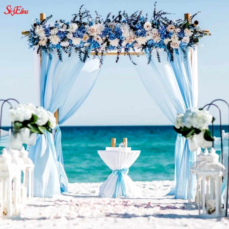 10 м/лот 48 см пряжа Кристалл Тюль органза отвесный марлевый элемент для маленьких