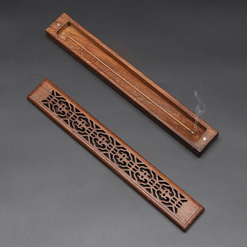 Китайская винтажная Изысканная прямоугольная горелка для благовоний с