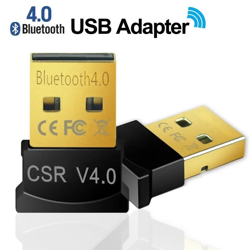 100 компл. Высокое качество мини USB Bluetooth адаптер V 4 0 Двойной режим беспроводной