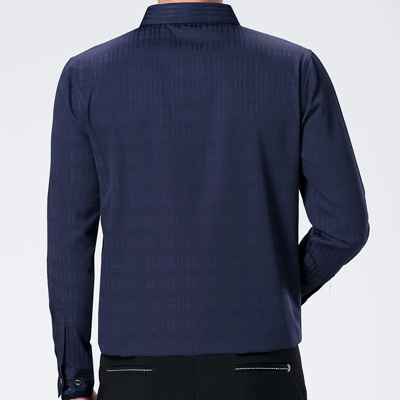 2019 social длинный рукав полосатые дизайнерские рубашки для мужчин slim fit винтажные