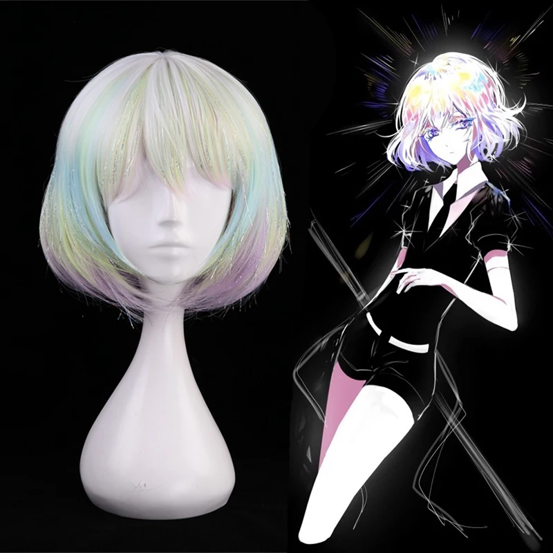 

Anime Land of the Lustrous Cosplay Wigs Diamond Cosplay Wig Heat Resistant Synthetic Wig Halloween Party Houseki no Kuni Wigs