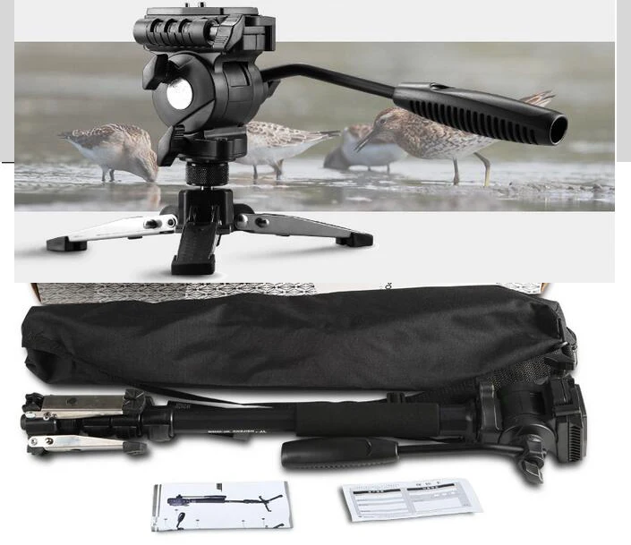 WEIFENG WF 3958M камера DSLR монопод штатив видео DV Держатель головки жидкости для