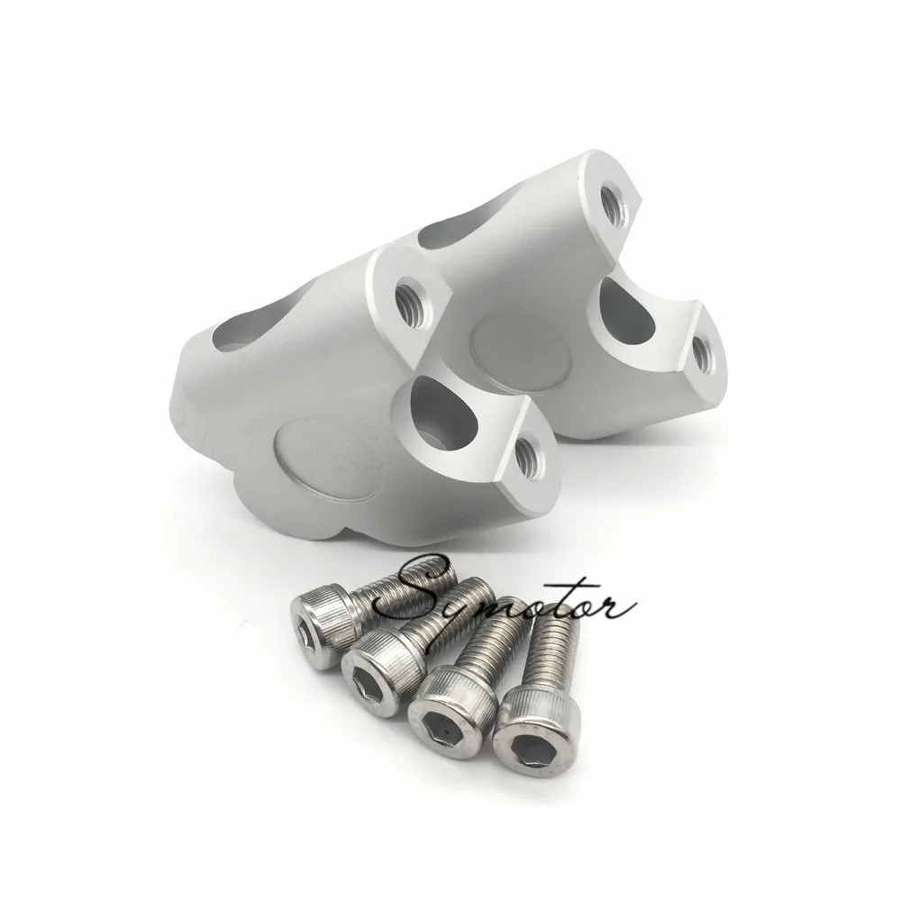 Высокое качество Мотоцикл с ЧПУ алюминиевая ручка стояк крепление конус 2/22 мм для Suzuki GSX-S150